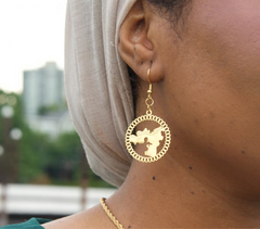 Oromia Map Earring
