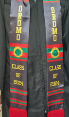 2024 Oromo Graduation Stole