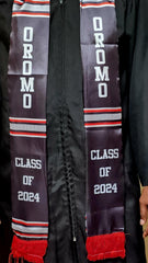 2024 Oromo Graduation Stole