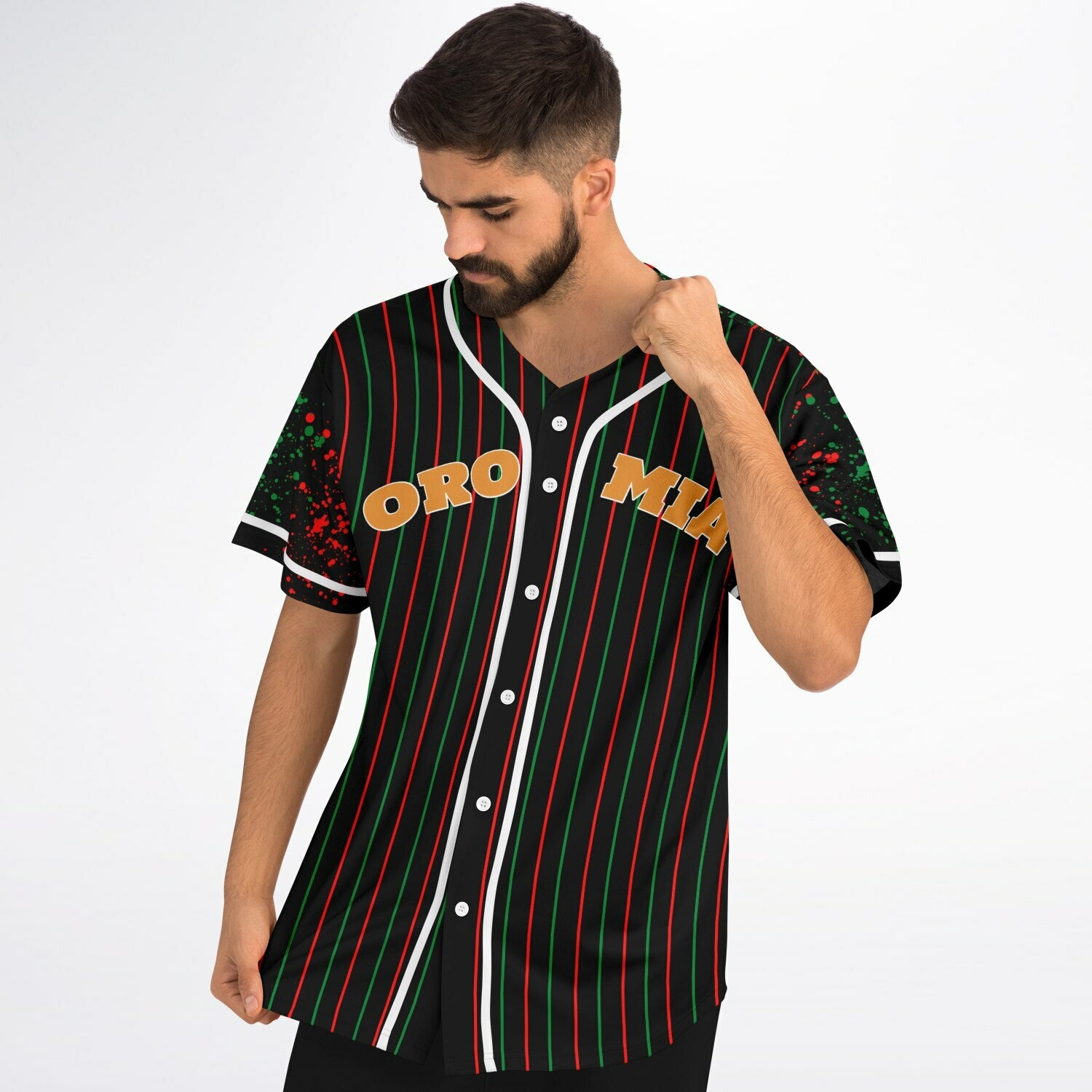 Oromia Unisex Basebal Jersey